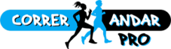 logotipo aplicación correr y andar